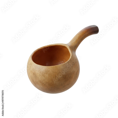 Rustic Natural Gourd Scoop Kitchen Utensil
