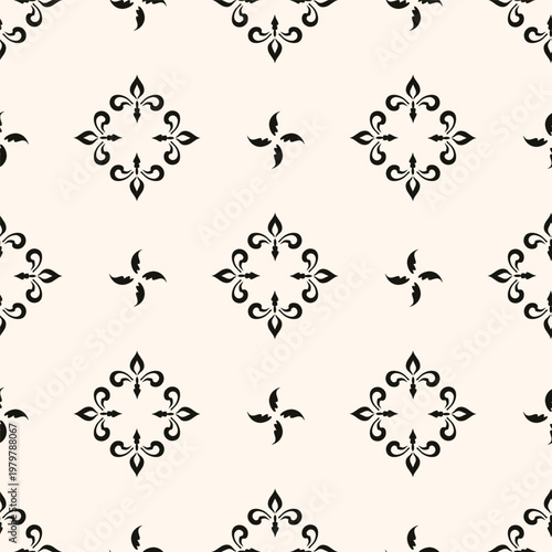  Vector minimal geometric seamless pattern. Small linear element modern lux fabric design textile swatch ladies dress, man shirt all over print block 