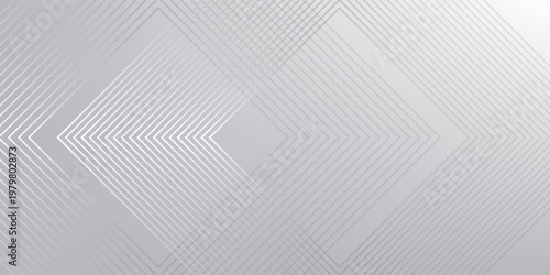 Vector abstract metallic shape, grey metal - steel, texture pattern, shiny and glossy on chrome color background. Illustration modern design, silver plate, technology concept for wallpaper background