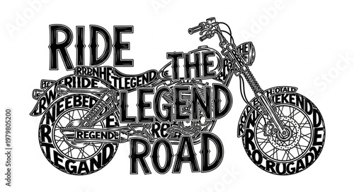 Motorcycle Ride The Legend Road.