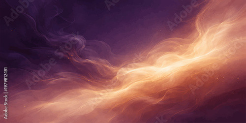 Abstract cloud background purple orange gradient sky texture