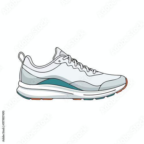 Comfortable Running Shoe for Fitness and Active Lifestyle