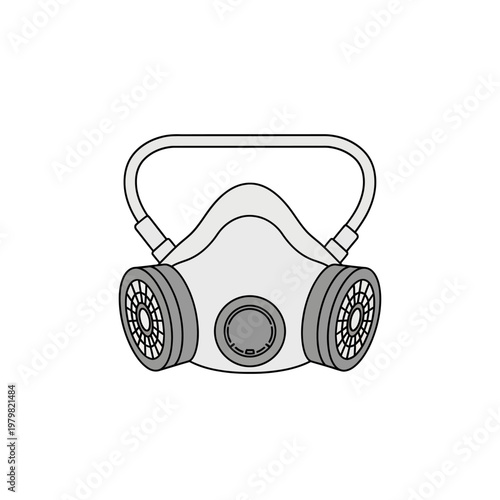 Respirator Mask, Air Purifying, Safety Equipment, Industrial Protection