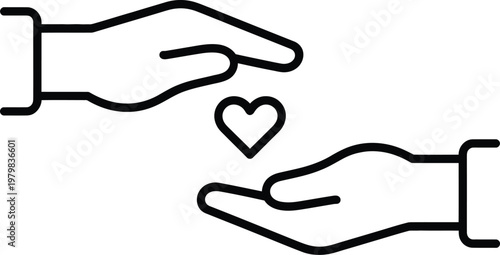 heartfelt representation of compassionate care and mutual support highlighting nurturing connection between individuals sharing love kindness protection and charity concept illustration