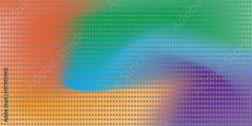 Light Green, Red vector layout with circle shapes.