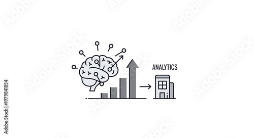 Business Intelligence Data Analysis Concept.