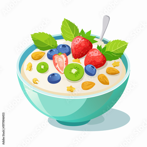 Joghurt Bowl mit Früchten