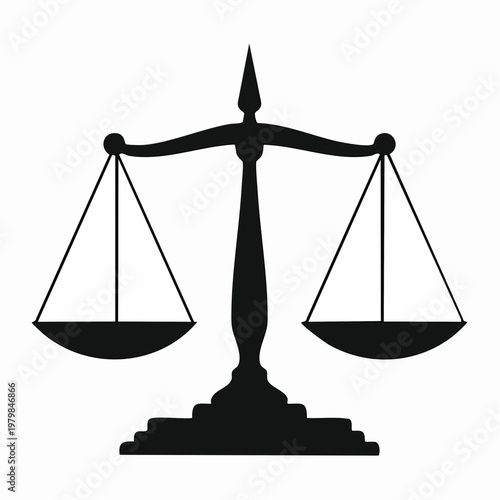 scales of justice vector