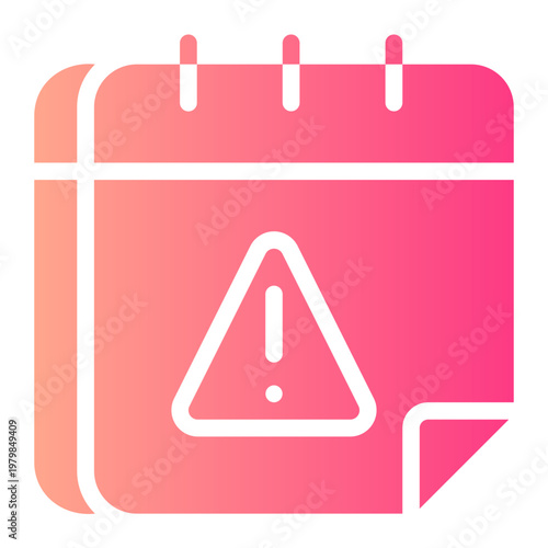 time and date gradient icon