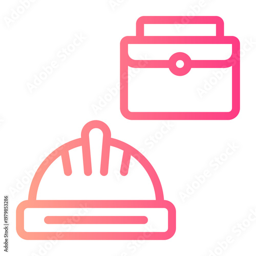 alternative work gradient icon