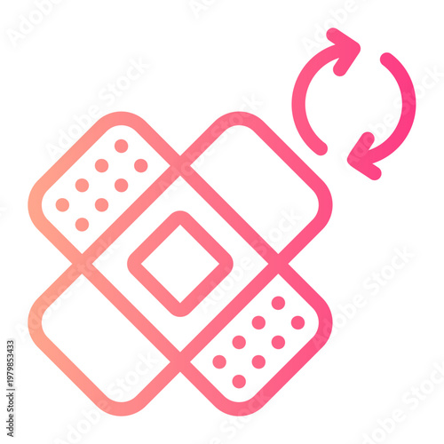 ongoing care gradient icon