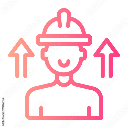 motivated gradient icon