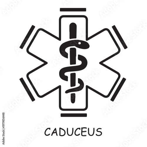 Caduceus Medical Symbol
