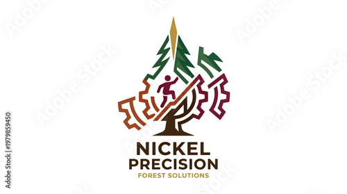 Nickel Precision Forest Solutions Logo