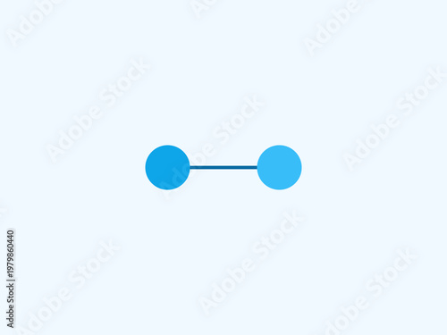 Blue 3D molecular structure with a key symbolizing the chemical element of a business technology concept as the medical science key to success