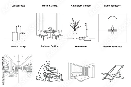 Silent Luxury Lifestyle Coloring Book Vol-06