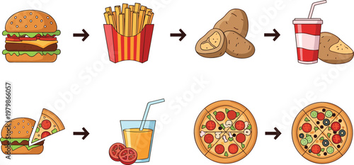 Halloween character icon set featuring cute vampires frankenstein monsters and witches with pumpkins in a textured hand drawn style for seasonal party decor and stickers.