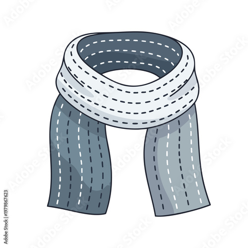 Stylish Knitted Scarf for Cold Weather Wear