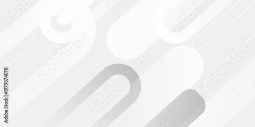 Abstract white background. Minimal geometric white light background abstract design.