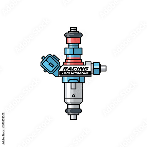 Performance Fuel Injector for Racing Cars, Auto Parts, Engine Component