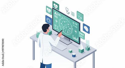 Isometric Medical Scientist Using Artificial Intelligence for Health Data Analysis and Diagnostic Research