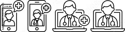 Email inbox interface with message list, notifications and attachments, modern dark UI design vector background template