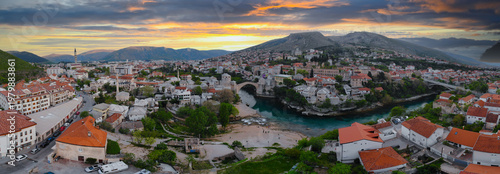 Konstfotografi The Mostar Bridge (Bosnian: Stari Most) is a bridge over the Neretva River in the city of Mostar, Bosnia and Herzegovina