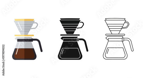 Coffee Makers Brewing Equipment Devices.