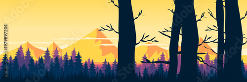 Corporate retreat presentation slide bright summer nature background