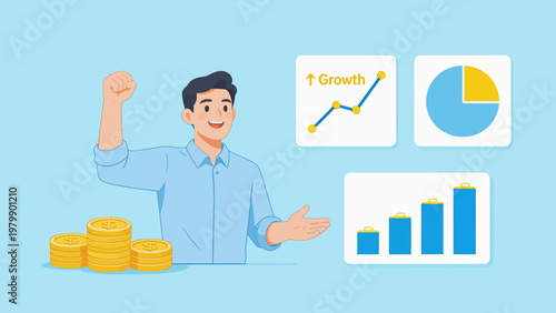 Business growth and financial success