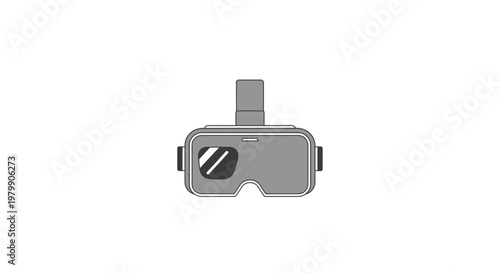 Virtual Reality Headset Device.