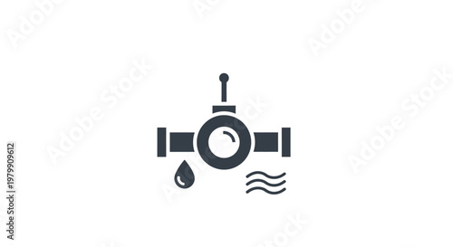 Water Tap Faucet Plumbing Fixture.