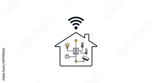 Smart Home Automation System Control.