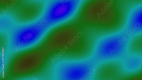 Surreal Color Wave Flow Abstract Background