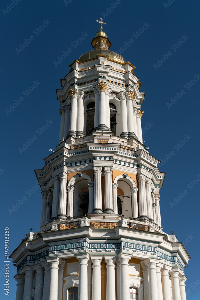 Obraz premium Great Lavra Bell Tower of Kyiv Pechersk Lavra, Kyiv Ukraine