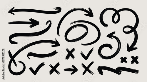 Blue line art illustration of surfing beaches and tropical island elements