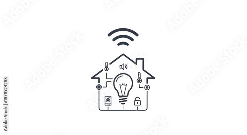 Smart Home Automation System Control.