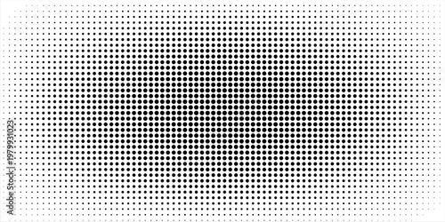 grunge Halftone white and black dots pattern and black gradient grunge texture background. Dotted line comic sport style vector illustration