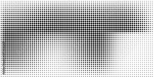 grunge Halftone white and black dots pattern and black gradient grunge texture background. Dotted line comic sport style vector illustration