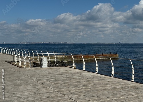 Pier in the Black Sea
