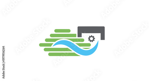 Gear Technology Industrial Logo Design.