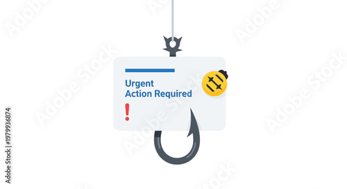 Closeup of metal fish hook.