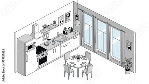 Decorative paper chain garlands featuring colorful rings and heart shapes hanging from strings for festive party or holiday decor.