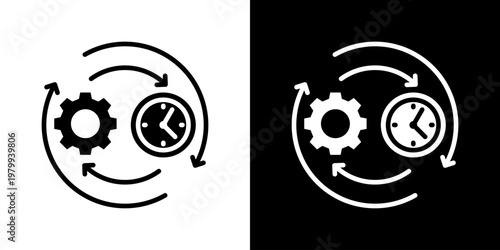 Consistency Icon Set Multiple Style Collection