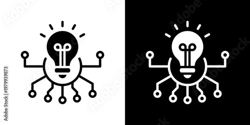 Idea Icon Set Multiple Style Collection