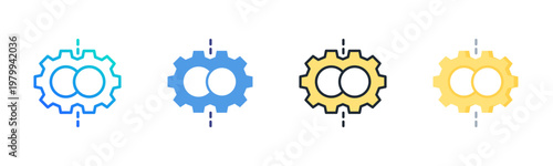 Combine Icon Set Multiple Style Collection