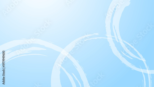 和風筆タッチ水色夏の水流イメージ抽象背景テクスチャ素材