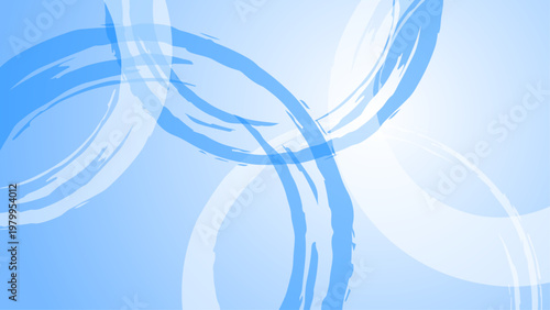 和風筆タッチ青色夏の水流イメージ抽象背景テクスチャ素材