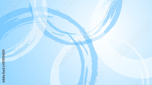 和風筆タッチ水色夏の水流イメージ抽象背景テクスチャ素材