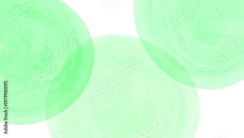 夏の涼しさを表現した青色水彩円形抽象背景テクスチャ素材